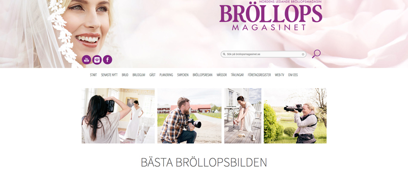 Bröllopsmagasinet bröllopsfotograf göteborg, varberg, kungsbacka, kungälv, marstrand